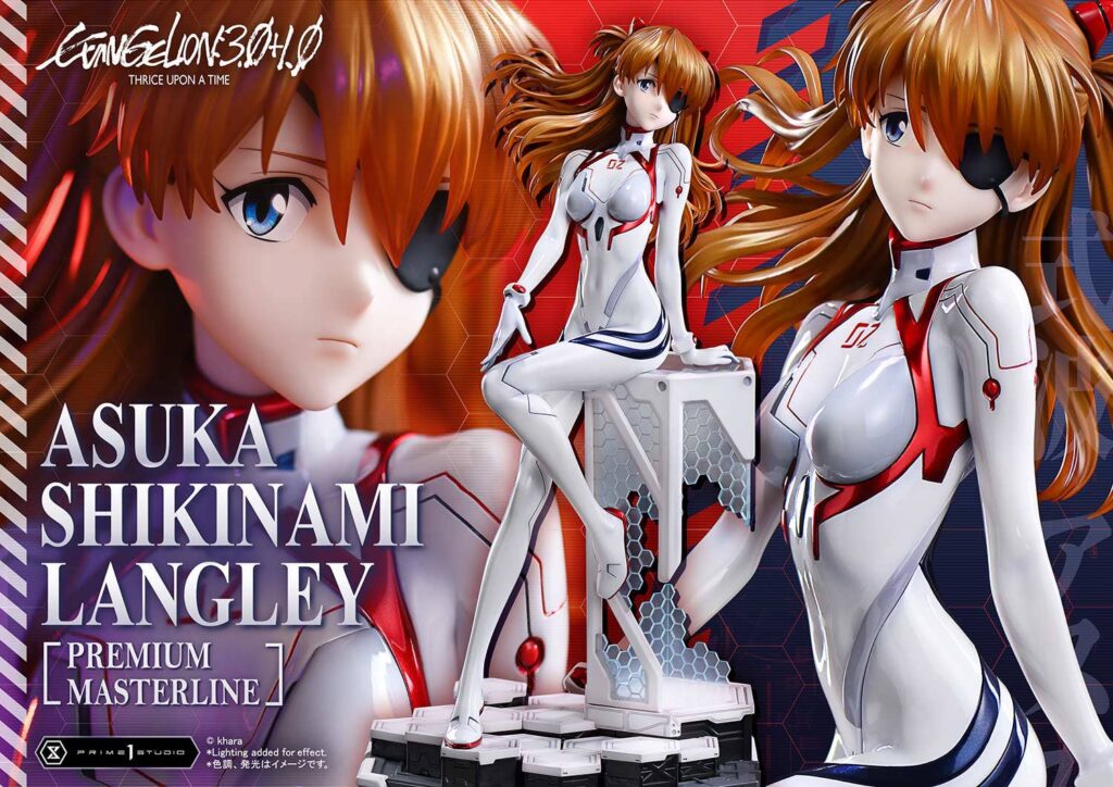 Nueva figura de Asuka (Evangelion) en edición Premium Masterline a escala 1/4 que redefine el coleccionismo
