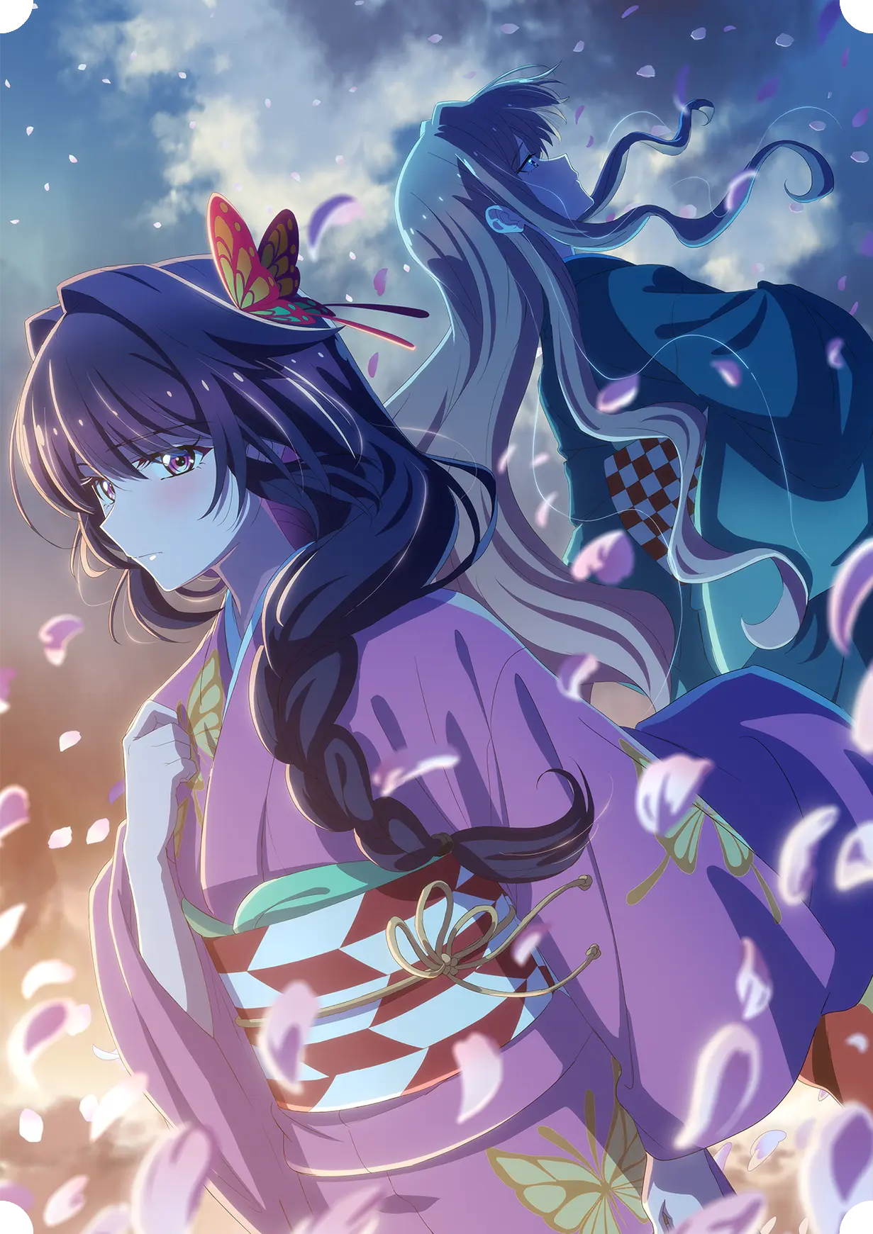 Hana Ichise y Hazuki en el nuevo visual de Kekkaishi no Ichirinka