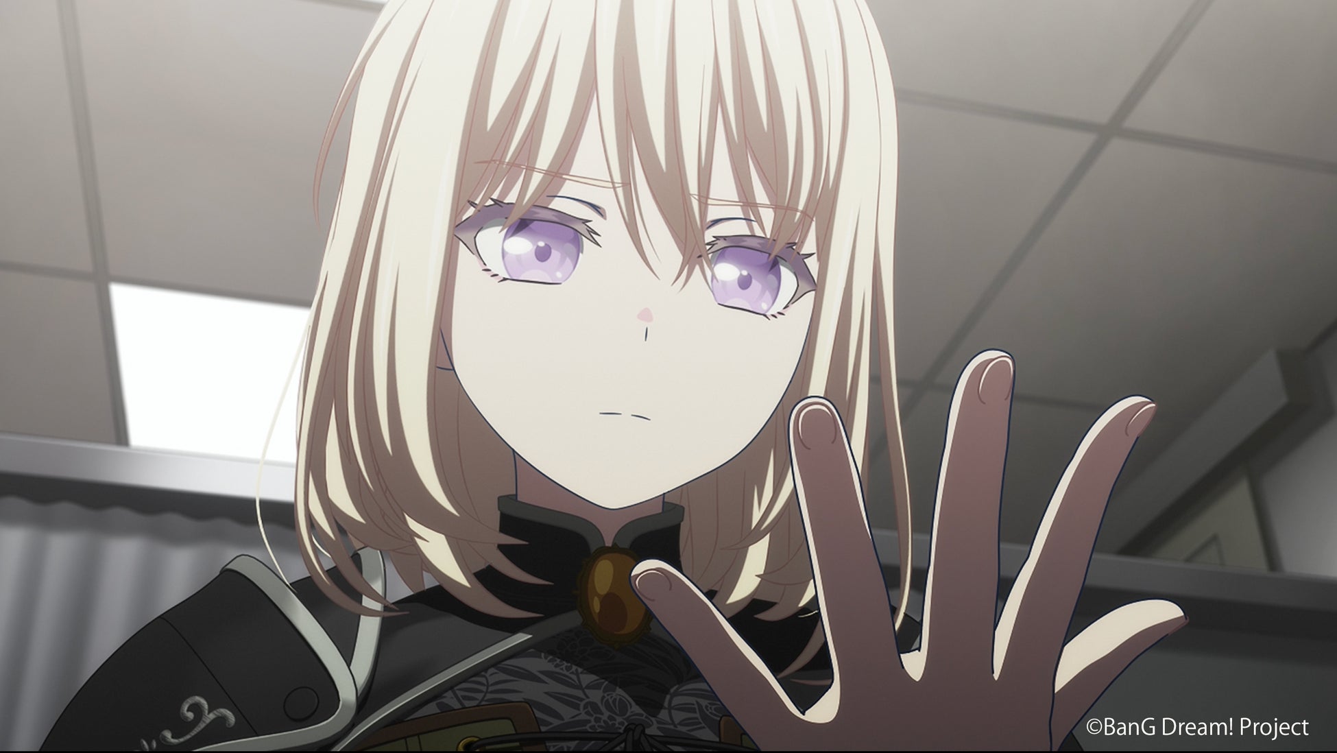 Fotograma del teaser PV de BanG Dream! MyGO!!!!! // Ave Mujica con Sakiko Togawa