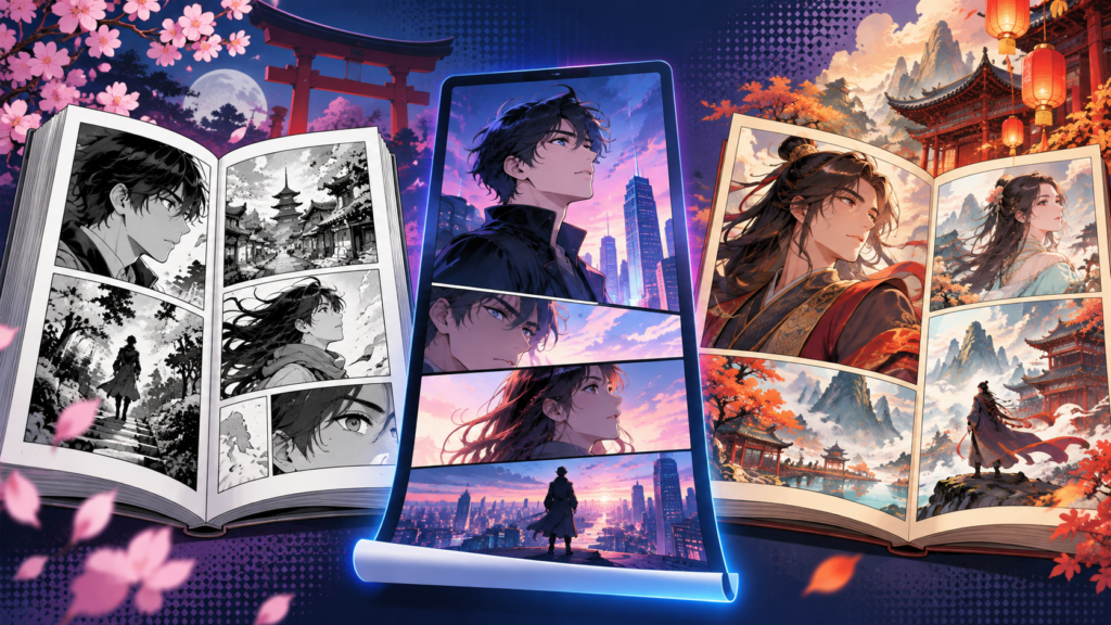 Manga, manhwa y manhua: diferencias y cómo distinguirlos